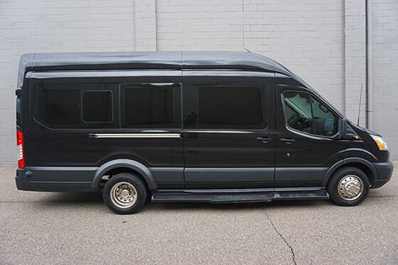 Black van