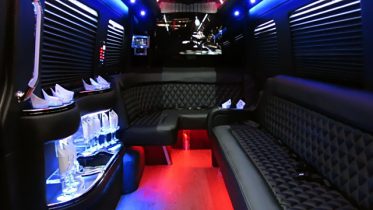 Custom interior on Sprinter van